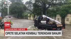 VIDEO: Cipete Selatan Kembali Terendam Banjir