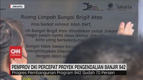 VIDEO: Pemprov DKI Percepat Proyek Pengendalian Banjir 942