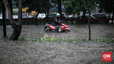 13 RT dan 5 Jalan di Jakarta Banjir Imbas Hujan Deras Sore Ini