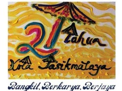 Respons Pelukis Saat Logo HUT ke-21 Kota Tasikmalaya Tuai Pro Kontra