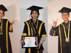 Cerita 3 Sosok Lulusan Terbaik, Tercepat, dan Termuda di Wisuda ITERA