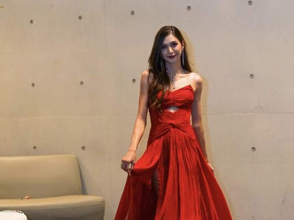 7 Potret Mikha Tambayong Hadiri Busan International Film Festival 2022