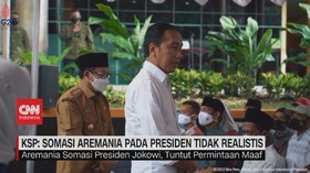 VIDEO: KSP: Somasi Aremania Pada Presiden Tidak Realistis
