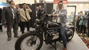 Motor Listrik Buatan Ridwan Kamil Cuma 1 Kursi, Tak Bisa Bonceng Istri