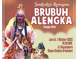 Sendratari Ramayana Pentas di Sriwedari Besok Malam, Jangan Lupa Nonton!