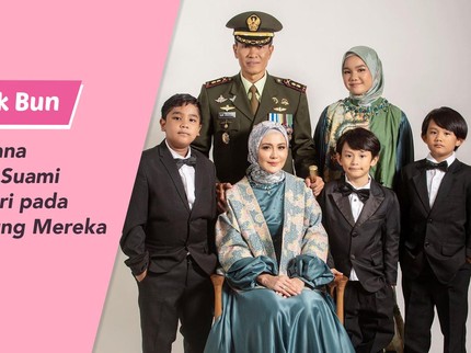 Simak Bun, Ini Cara Juliana Moechtar & Suami Dekatkan Diri pada Anak Sambung Mereka