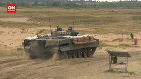 VIDEO: Momen Latihan Pasukan Cadangan Sebelum Bertempur di Ukraina