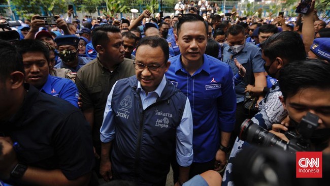 Politikus Anies Baswedan mengaku tak terburu-buru membicarakan masalah cawapres 2024, termasuk nasib AHY.