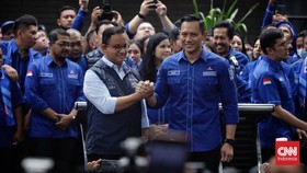 Perbandingan Elektabilitas AHY & Aher Kandidat Pendamping Anies