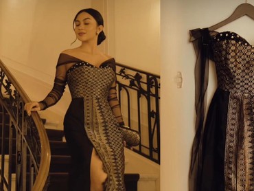 img-title 7 Pesona Memukau Ariel Tatum Pakai Gaun Songket di Paris Fashion Week