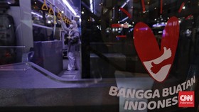 FOTO: Bus Lawas hingga Bus Listrik 'Kopdar' di Kemayoran