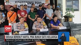 VIDEO: Diduga Berebut Harta, Pria Bunuh Satu Keluarga