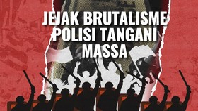 INFOGRAFIS: Jejak Brutalisme Polisi Tangani Massa 2019-2022