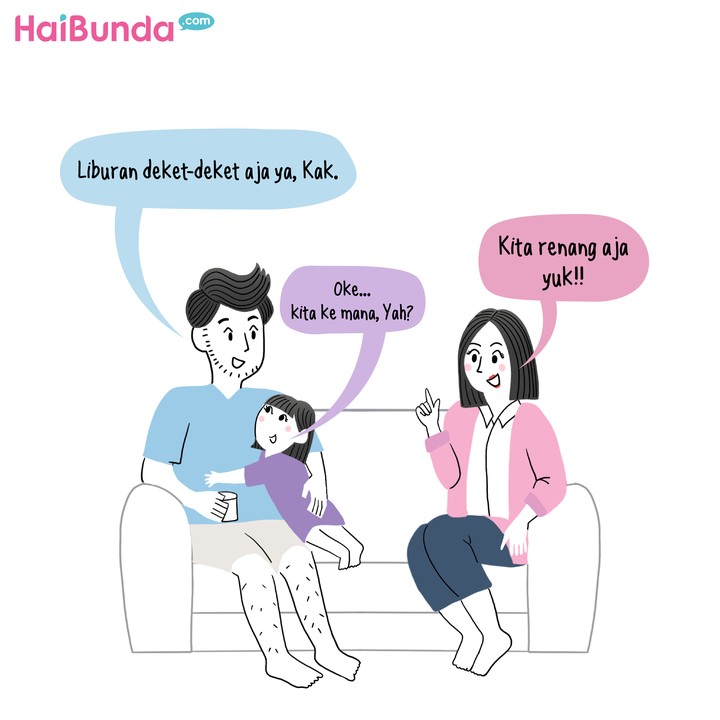 komik liburan bikin pening