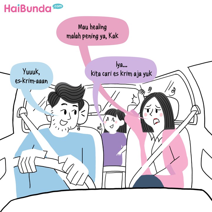 komik liburan bikin pening