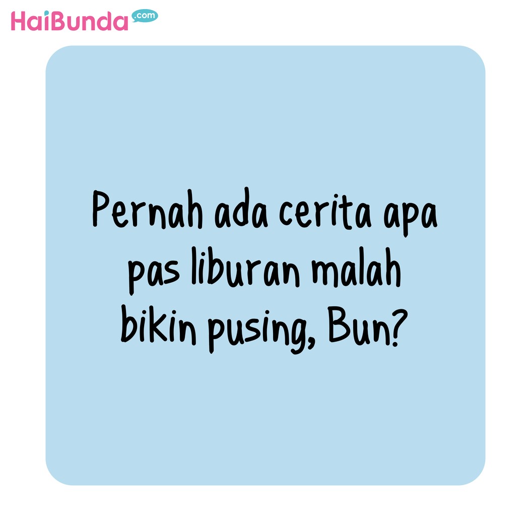 komik liburan bikin pening