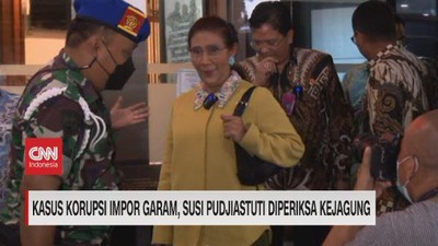 img-title VIDEO: Kasus Korupsi Impor Garam, Susi Pudjiastuti Diperiksa Kejagung