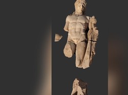 Arkeolog Temukan Patung Hercules Berusia Lebih dari 1.800 Tahun di Yunani