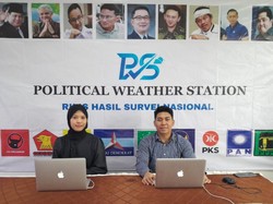 Survei PWS: Elektabilitas Prabowo 30,8%, Ganjar 18,8%, Anies 17,5%