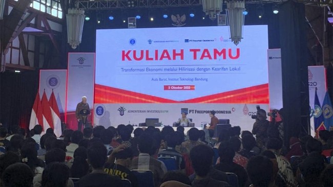 Freeport mendukung hilirasi industri pertambangan sehingga diharapkan dapat mengakselerasi transformasi ekonomi dengan tetap mempertahankan kearifan lokal.