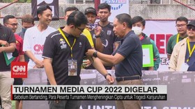 VIDEO: Turnamen Media Cup 2022 Digelar