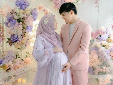 7 Potret Kehamilan Anisa Rahma di Trimester 3, Tak Sabar Sambut Bayi Kembar