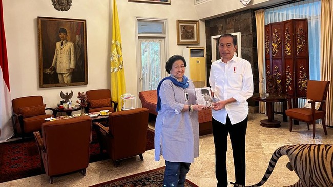 Ketua Umum PDIP Megawati Soekarnoputri dan Presiden Joko Widodo akan bertemu empat mata sebelum peringatan Hari Pancasila pada 1 Juni
