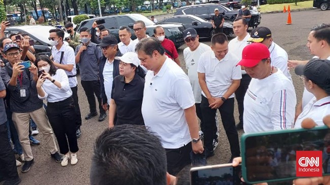 Ketua Umum Partai Golkar Airlangga Hartarto dan Ketua DPP PDI Perjuangan Puan Maharani berharap tak ada gejolak menjelang Pemilu 2024.