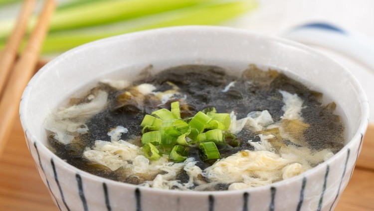 Resep Sop Telur Rumput Laut