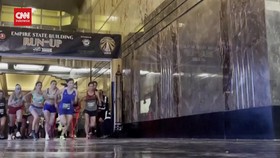 VIDEO: Momen Seru Lomba Lari di Empire State Building