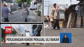 VIDEO: Belajar Sabar, Dari Pedagang Uli Bakar