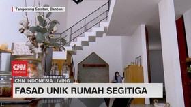 VIDEO: Fasad Unik Rumah Segitiga