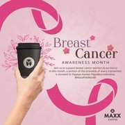 Maxx Coffee Dukung Kampanye Kesadaran Kanker Payudara! Bekerja Sama dengan YKPI