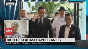 VIDEO: Riuh Deklarasi Capres Anies - Editorial View