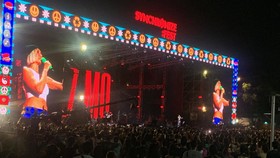 Penutupan Manis Synchronize Fest 2022 dari Agnez Mo