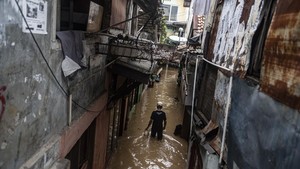 Enam Ruas Jalan dan 19 RT di Jakarta Terendam Banjir