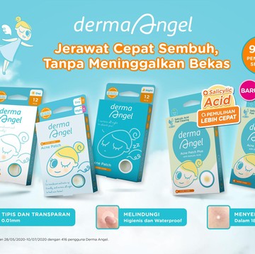 img-title Derma Angel Acne Patch Plus dengan Salicylic Acid, Bisa Redakan Jerawat Batu!