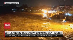 VIDEO: Katulampa Menyentuh Ketinggian 220 Sentimeter