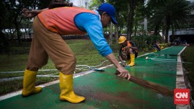 Pemprov DKI Akan Tata Ulang Pedestrian dan Jalur Sepeda Simpang Santa