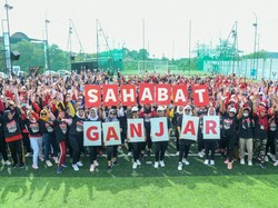 Relawan di Semarang Gelar Senam Sehat & Deklarasi Ganjar Presiden 2024