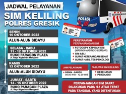 Simak Rek Jadwal SIM Keliling Selama Seminggu di Gresik!