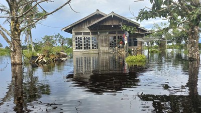 FOTO: Banjir Kepung Kalimantan Barat