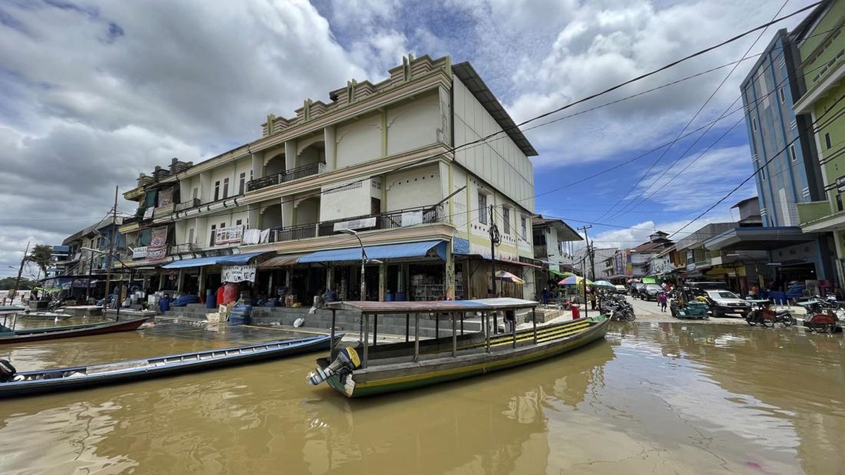 FOTO: Banjir Kepung Kalimantan Barat