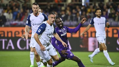 Hasil Liga Italia: Lazio Menang Telak 4-0 atas Fiorentina