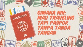 INFOG: Gimana Nih, Mau Traveling tapi Paspor Tanpa Tanda Tangan