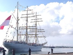 KRI Bima Suci Merapat di Pelabuhan Benoa Bali, Bawa 3 Misi Khusus