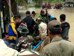 Sempat Bikin 2.860 Orang Mengungsi, Banjir Cilacap Mulai Surut