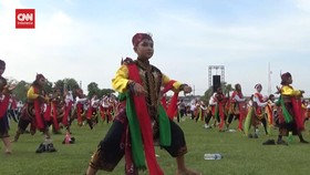 VIDEO: 41.112 Penari Remo Pecahkan Rekor MURI di Jombang
