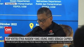 VIDEO: PDIP Kritisi Etika Nasdem Yang Usung Anies Sebagai Capres