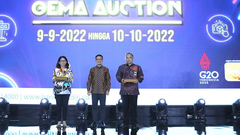 Bank Mandiri berkolaborasi dengan Direktorat Jenderal Kekayaan Negara (DJKN) kembali menggelar lelang serentak agunan kredit bermasalah.